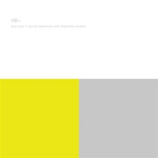 Cover for Alva Noto &amp; Ryuichi Sakamoto · Utp_ (CD) [Remastered edition] (2022)