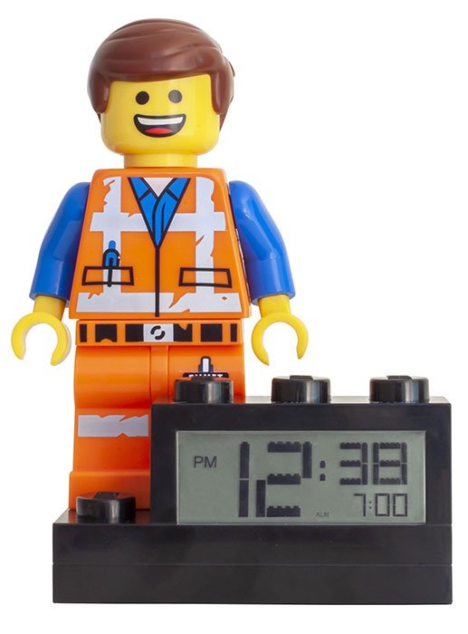 LEGO Movie 2 Emmet Minifigure Clock - Lego - Gadżety -  - 5060286805367 - 