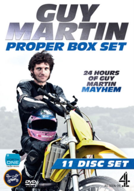 Cover for Guy Martin's Proper Box Set (DVD) (2017)