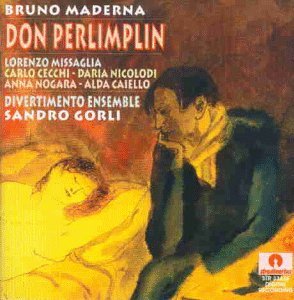 Cover for Gorli / Divertimento Ensemble · Don Perlimplin (CD) (2014)