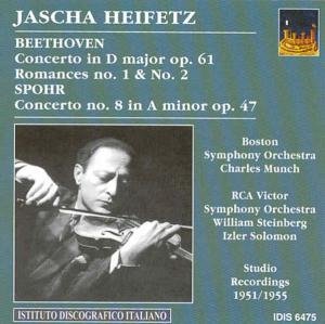 Violin Con - Beethoven / Heifetz - Musik - IDIS - 8021945001367 - 24. november 2005