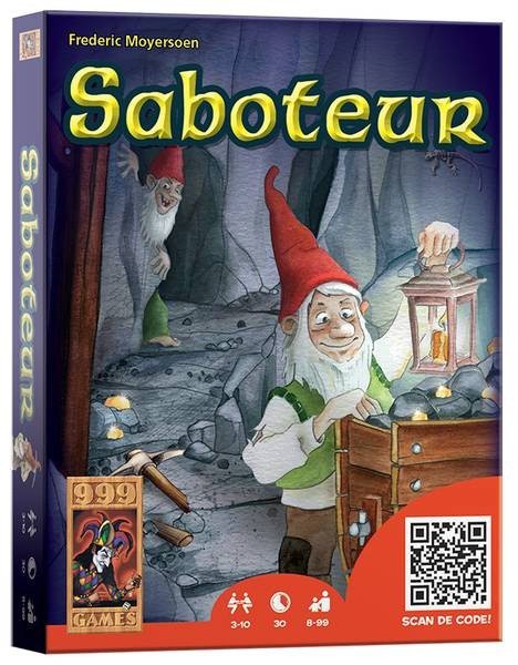 Cover for 999Games · Saboteur (Spielzeug)