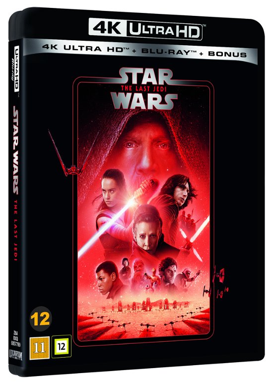 Cover for Star Wars · Star Wars: Episode 8 – The Last Jedi (4K UHD + Blu-ray) [4K edition] (2020)