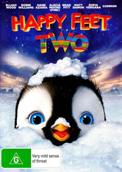 Happy Feet 2 - Williams, Robin, Wood, Elijah, Weaving, Hugo, Pitt, Brad, Damon, Matt, Boyar, Lombardo - Elokuva - WARNER HOME VIDEO - 9325336131367 - tiistai 24. huhtikuuta 2012