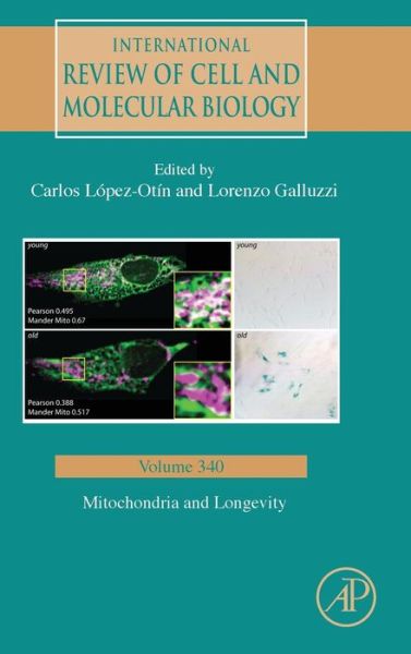 Cover for Carlos Lopez-Otin · Mitochondria and Longevity - International Review of Cell and Molecular Biology (Hardcover Book) (2018)