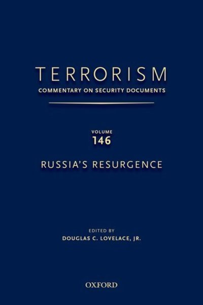 Cover for Terrorism · TERRORISM: COMMENTARY ON SECURITY DOCUMENTS VOLUME 146: Russia's Resurgence - Terrorism:Commentary on Security Documen (Hardcover bog) (2017)