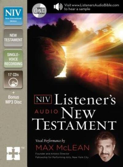 Cover for Zondervan · NIV, Listener's Audio Bible, New Testament, Audio CD : Vocal Performance by Max McLean (CD) (2015)