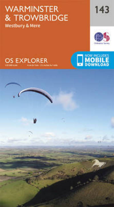 Cover for Ordnance Survey · Warminster and Trowbridge - OS Explorer Map (Map) [September 2015 edition] (2015)