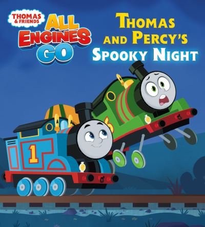 Cover for Random House · Thomas and Percy's Spooky Night (Thomas and Friends: All Engines Go) (Book) (2023)