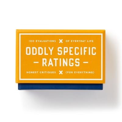 Cover for Brass Monkey · Oddly Specific Ratings (Flashcards) (2023)