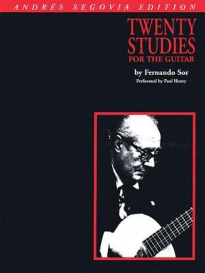 Cover for Fernando Sor · Sor; Twenty studies for guitar (Bok) (2017)