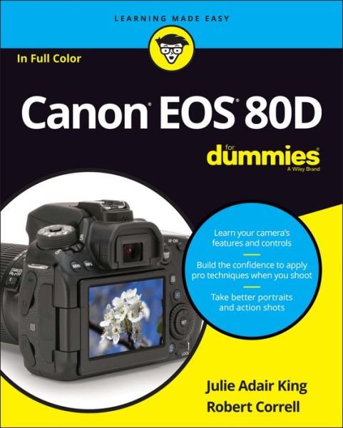 Cover for King, Julie Adair (Indianapolis, Indiana) · Canon EOS 80D For Dummies (Paperback Bog) (2016)