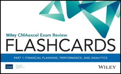 Cover for Wiley · Wiley CMAexcel Exam Review 2021 Flashcards  Part 1 , Financial Planning, Performance, and Analytics (Paperback Book) (2020)