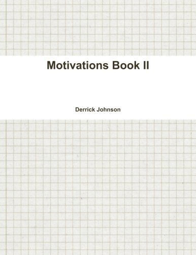 Cover for Derrick Johnson · Motivations Book II (Paperback Book) (2014)