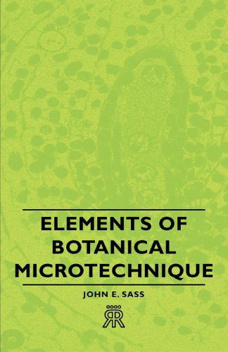 Cover for John E. Sass · Elements of Botanical Microtechnique (Paperback Book) (2007)