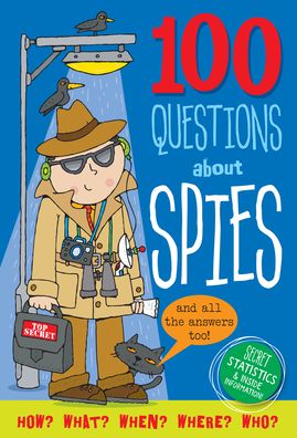 100 Questions About Spies - Simon Abbott - Kirjat - Peter Pauper Press - 9781441334367 - maanantai 10. elokuuta 2020