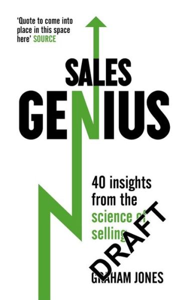 Cover for Graham Jones · Sales Genius: 40 Insights From the Science of Selling (Taschenbuch) (2015)