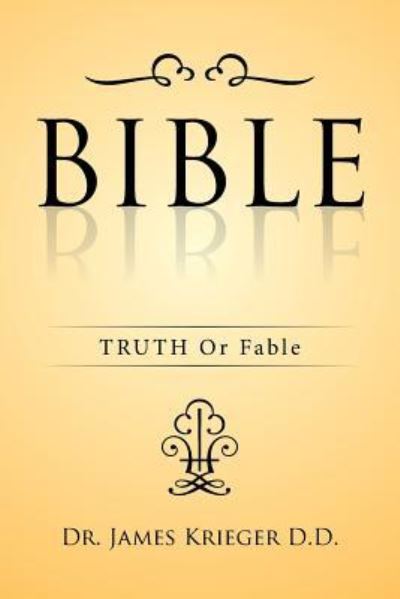 Cover for Dr James Krieger D D · Bible (Paperback Book) (2016)