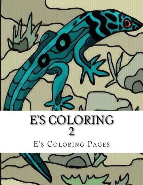 Cover for E's Coloring Pages · E's Coloring 2 (Paperback Book) (2015)