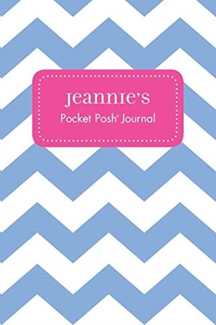 Cover for Andrews McMeel Publishing · Jeannie's Pocket Posh Journal, Chevron (Paperback Book) (2016)