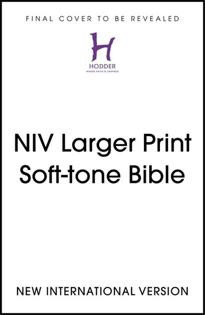 NIV Larger Print Soft-tone Bible: Sunflowers - New International Version - Books - John Murray Press - 9781529391367 - August 6, 2020