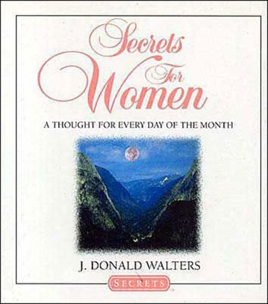 Cover for J.Donald Walters · Secrets for Women (Paperback Book) (1999)