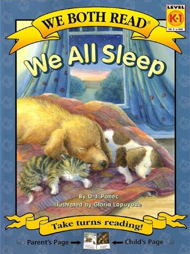 Cover for D. J. Panec · We All Sleep (We Both Read - Level K-1 (Quality)) (Taschenbuch) (2009)