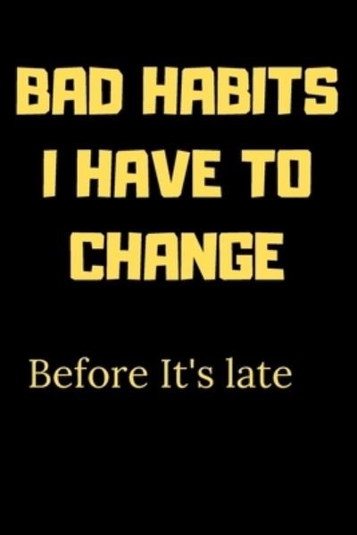 Cover for Code Master · Bad habits I have to change before it's late (Pocketbok) (2020)