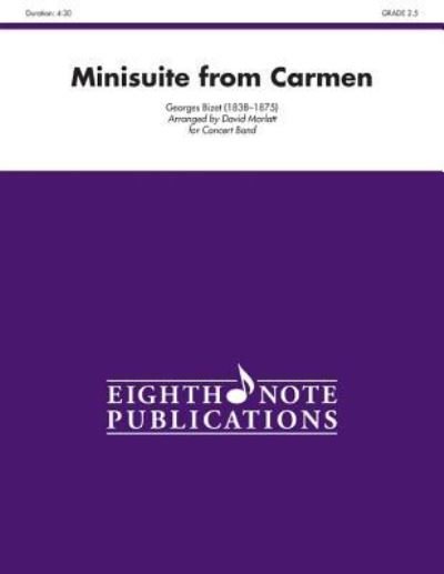 Cover for Georges Bizet · Minisuite from Carmen (Paperback Book) (2013)