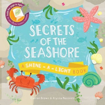 Cover for Carron Brown · Secrets of the Seashore: A Shine-a-Light Book (Paperback Book) (2015)