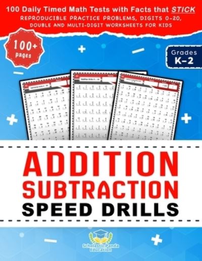 Cover for Scholastic Panda Education · Addition Subtraction Speed Drills (Paperback Book) (2021)