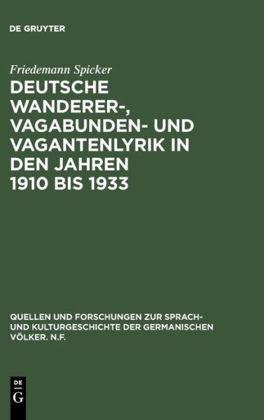 Cover for Spicker · Deutsche Wanderer-, Vagabunden- (Book) [German, 1. Aufl edition] (1976)