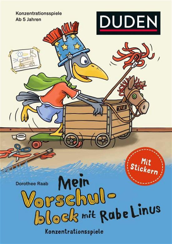 Cover for Raab · Mein Vorschulblock mit Rabe Linus (Buch)