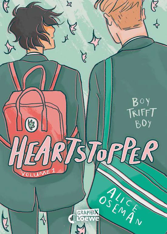 Heartstopper Volume 1 - Alice Oseman - Książki - Loewe Verlag GmbH - 9783743209367 - 12 stycznia 2022