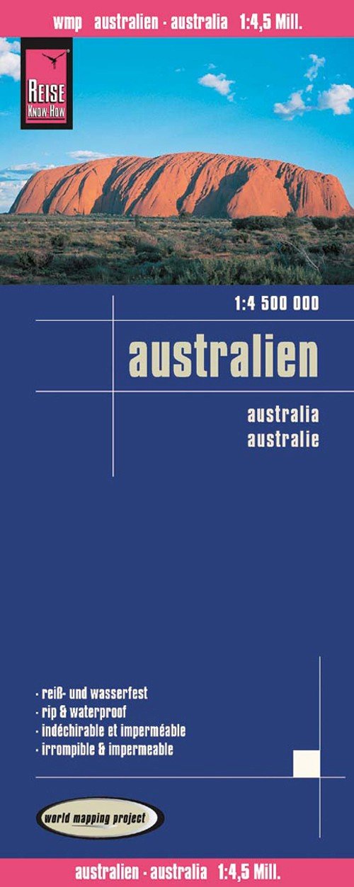 Cover for Reise Know-How · Australia (1:4.000.000) (Map) (2018)