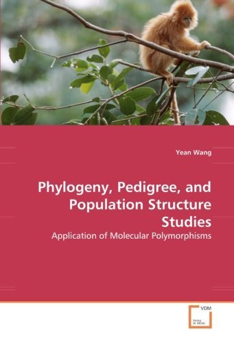 Cover for Yean Wang · Phylogeny, Pedigree, and Population Structure Studies (Taschenbuch) (2008)