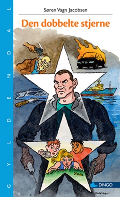 Cover for Søren Vagn Jacobsen · Dingo. Blå** Primært for 3.-5. skoleår: Den dobbelte stjerne (Sewn Spine Book) [1. Painos] (2010)