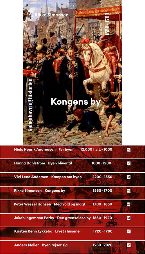 København og historien: København og historien | Bind 1-8 samlet - Niels Henrik Andreasen, Hanna Dahlström, Vivi Lena Andersen, Rikke Simonsen, Peter Wessel Hansen, Jakob Ingemann Parby, Kirsten Benn Lykkebo, Anders Møller - Libros - Gads Forlag - 9788712064367 - 17 de marzo de 2022