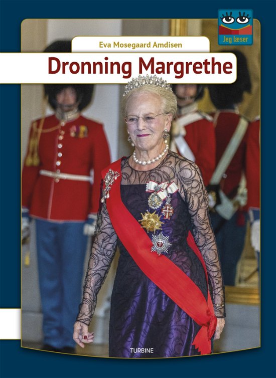Cover for Eva Mosegaard Amdisen · Jeg læser: Dronning Margrethe (Hardcover bog) [1. udgave] (2019)