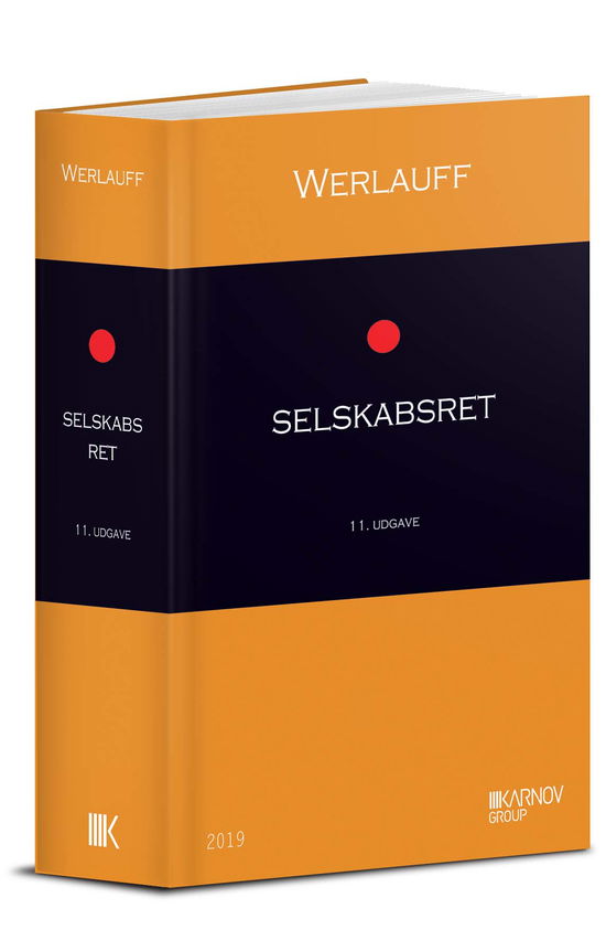 Cover for Erik Werlauff · Selskabsret (Hardcover Book) [11th edition] (2019)