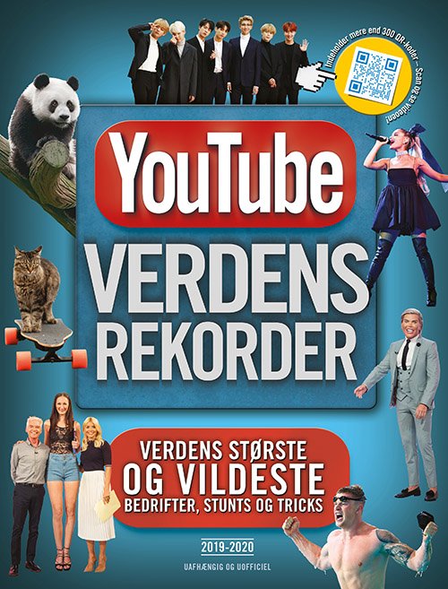YouTube verdensrekorder 2019 - Adrian Besley - Books - Legind A/S - 9788771557367 - September 30, 2019