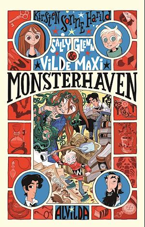 Sally, Glenn og vilde Maxi: Sally, Glenn og vilde Maxi 3: Monsterhaven - Kirsten Sonne Harild - Bücher - Forlaget Alvilda - 9788771656367 - 1. Dezember 2018