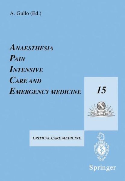 Cover for John Dewitt · Apice 115: Anaesthesia, Pain, Intensive Care and Emergency Medicine (Paperback Book) (2000)