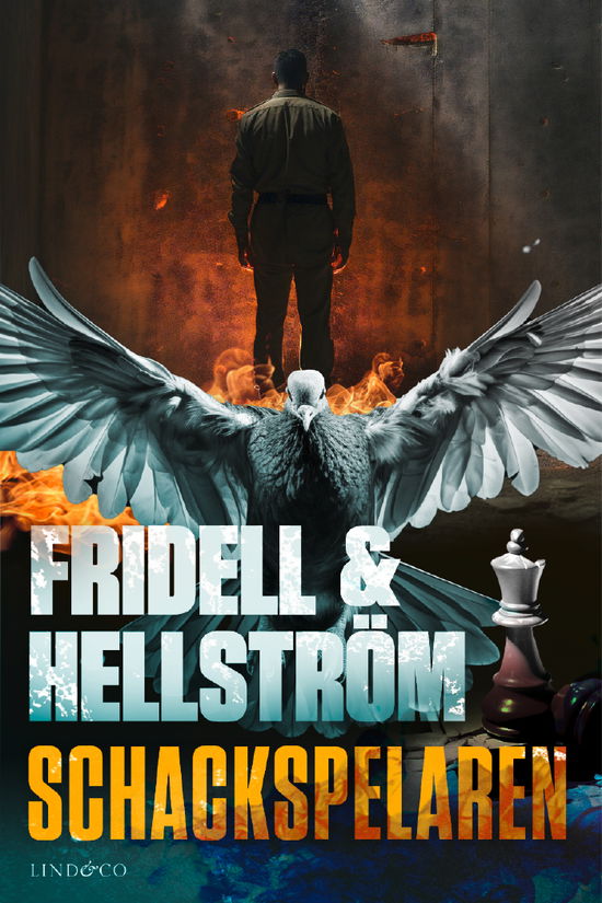 Cover for Börge Hellström Daniel Fridell · Schackspelaren (Hardcover Book) (2024)