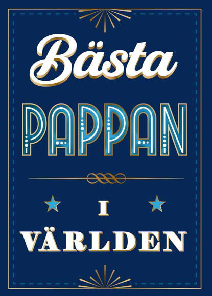 Bästa pappan i världen (Bound Book) (2024)