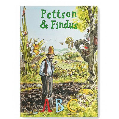 Cover for Fredrik Hjelm · Pettson &amp; Findus ABC (Paperback Book) [Ned edition] (2018)