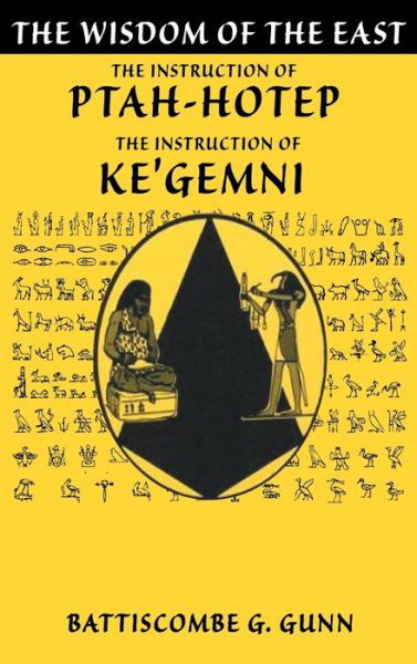 Cover for Battiscombe G Gunn · The Teachings of Ptahhotep (Inbunden Bok) (2017)