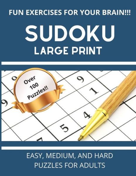 Cover for Game Iq · Sudoku Large Print (Paperback Book) (2020)