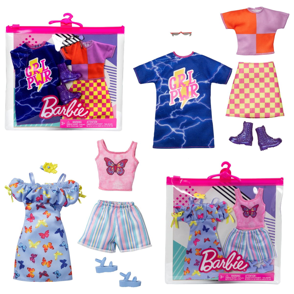 Barbie fashion 2 pack hot sale