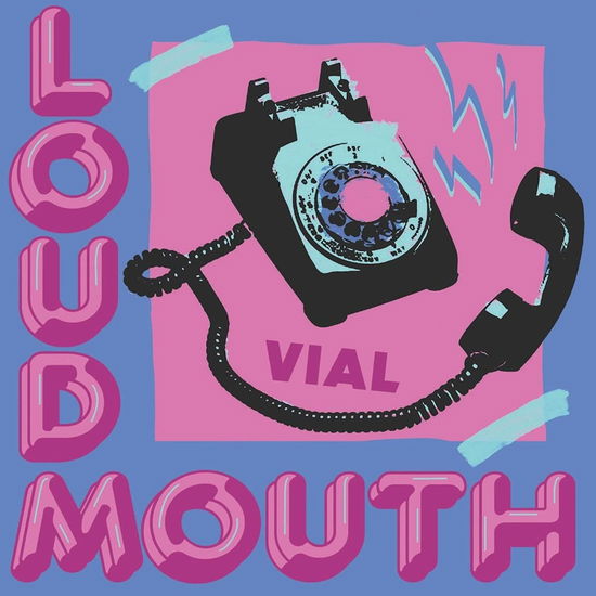 Cover for Vial · Loudmouth (Blue / White Colour-In-Colour Vinyl) (LP) (2024)